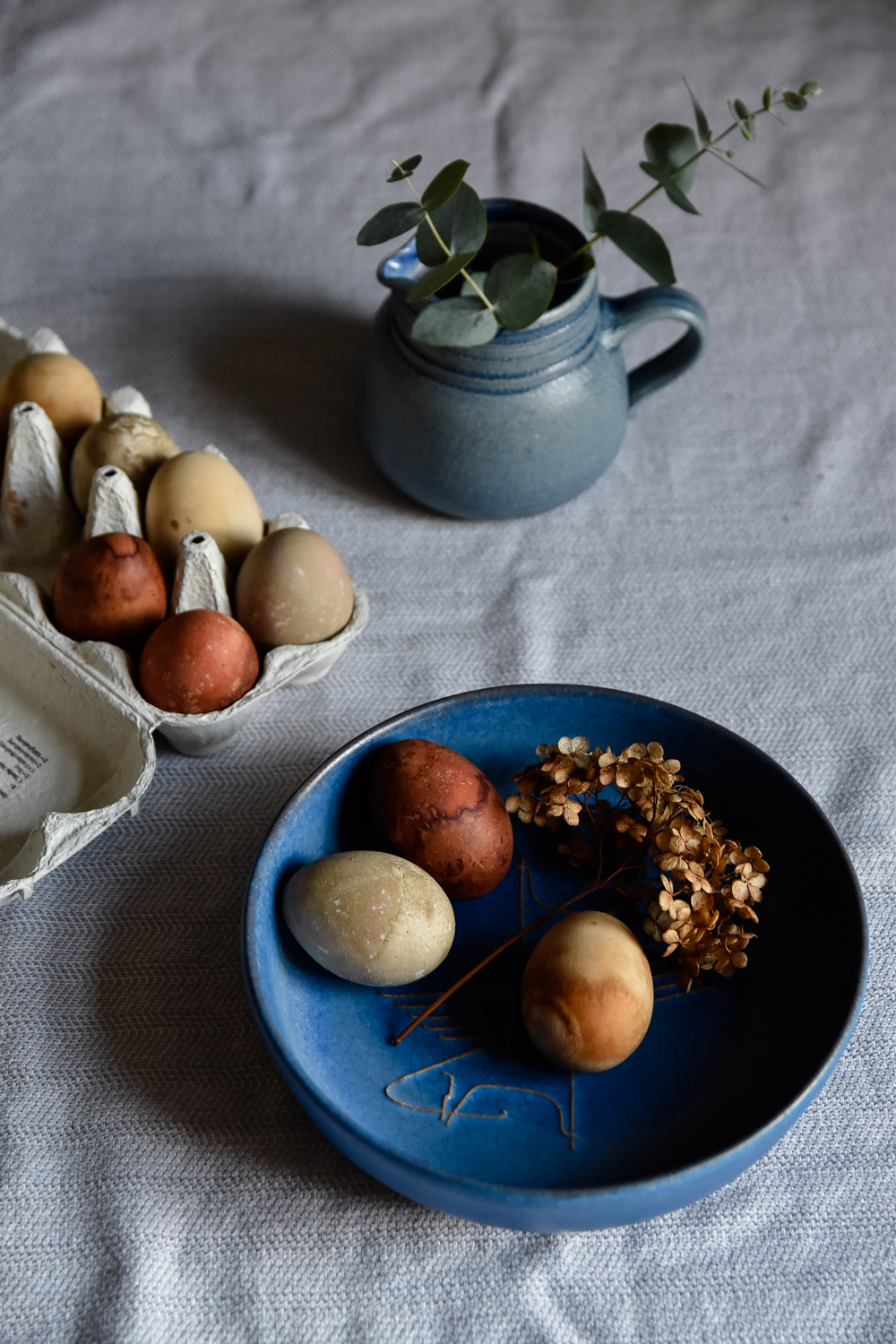 Fleamarket Finds #1 - blue ceramic bowl