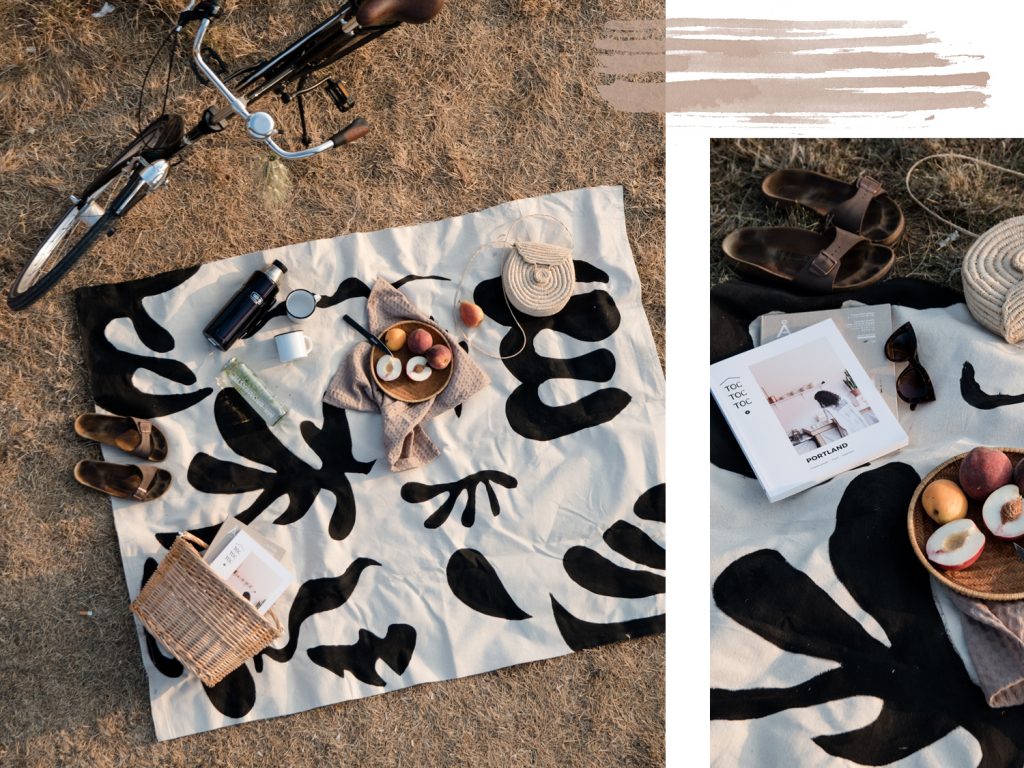 DIY Matisse inspirierte Picknickdecke